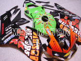 Honda CBR1000RR 2004-2005 Injection ABS Fairing - Rossi - Black Orange Green - MFS5957